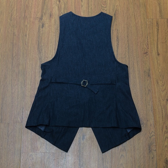 NEW YORK CLOTHING COMPANY DENIM VEST - Picture 2 of 3